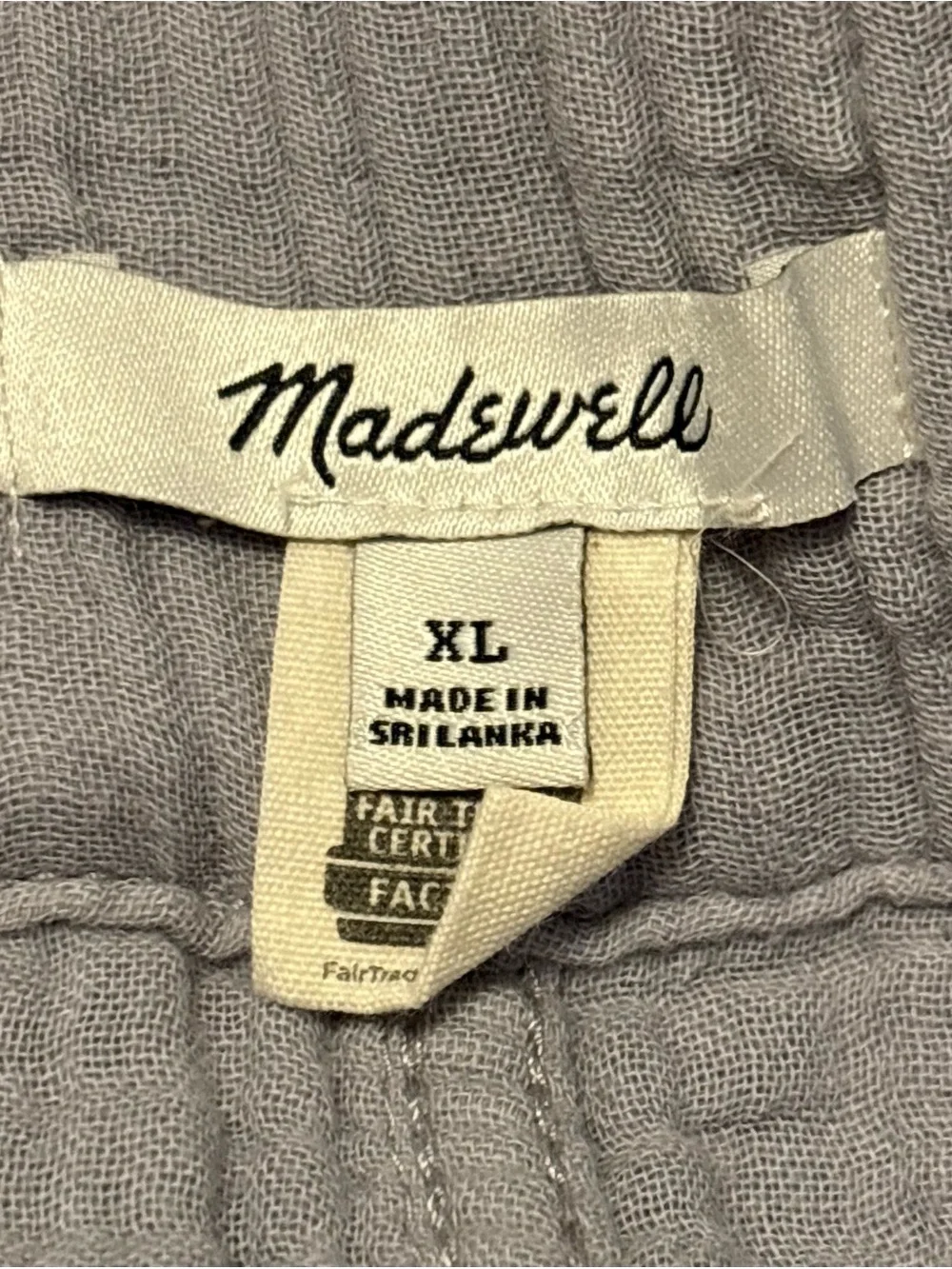 Madewell cotton gauze